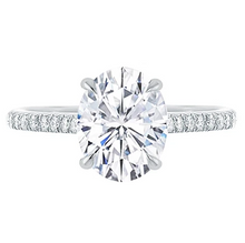 Load image into Gallery viewer, Blair Diamond Oval Engagement ring
