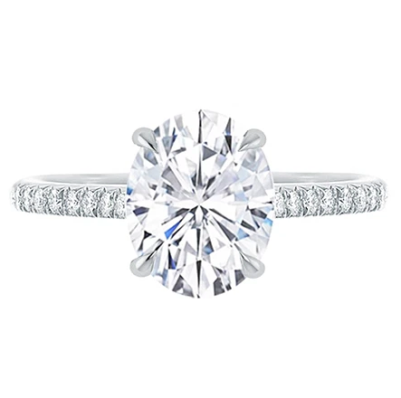 Blair Diamond Oval Engagement ring