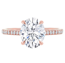 Load image into Gallery viewer, Blair Diamond Oval Engagement ring

