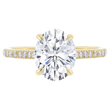Load image into Gallery viewer, Blair Diamond Oval Engagement ring
